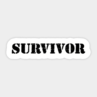 Survivor - Zombie Zombies Sticker